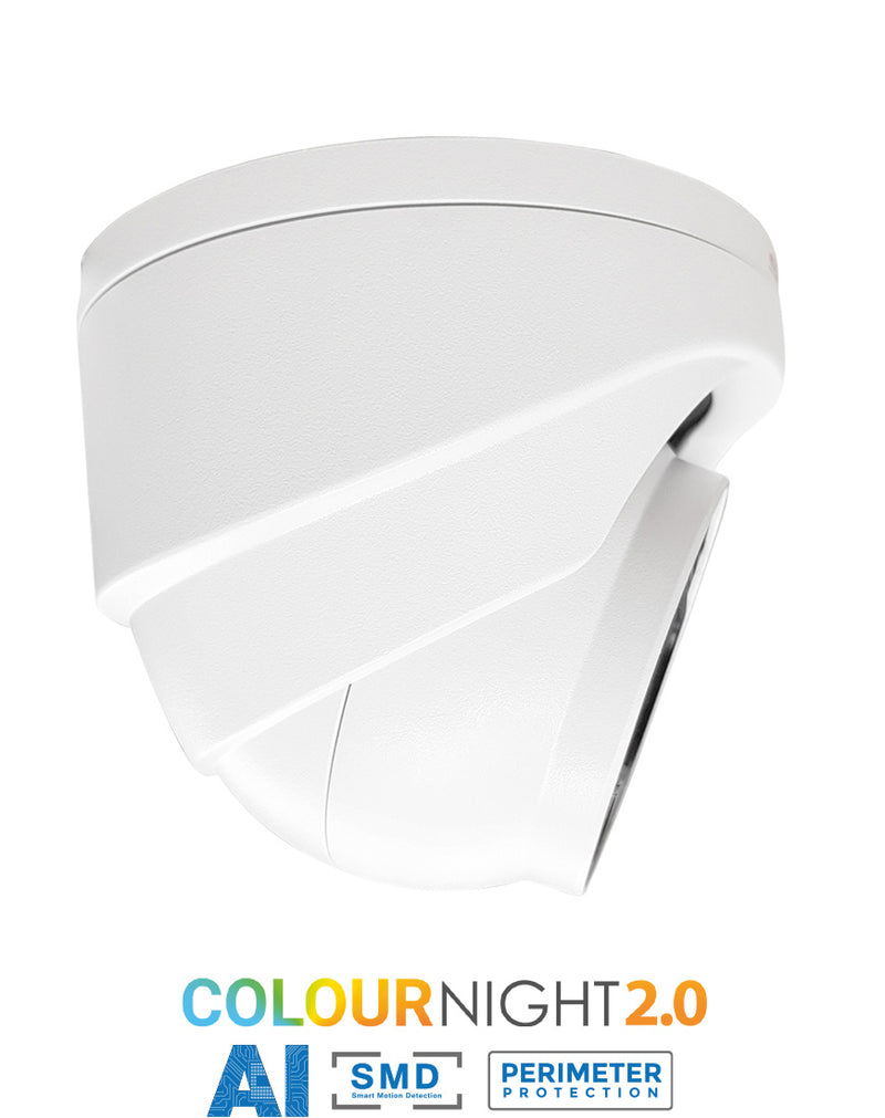 SPRO 8MP IP Smart Dual Illumination Turret with COLOUR NIGHT 2.0