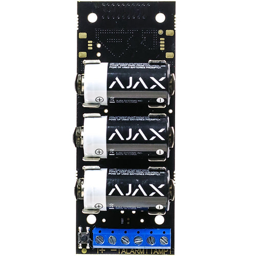 Ajax Transmitter Module Integrating a wired third-party device