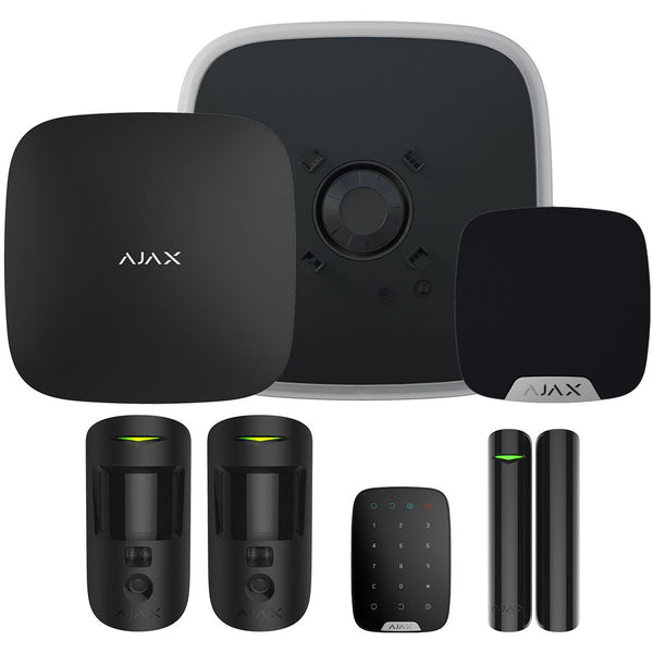 Ajax Kit 3 Cam Plus DD House with keypad 8PD