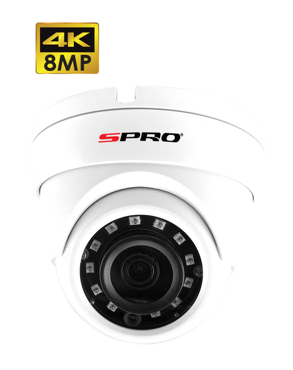 SPRO 8MP 4IN1 Fixed Lens Dome