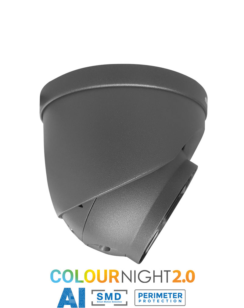 SPRO 5MP IP Smart Dual Illumination Turret with Active Deterrence