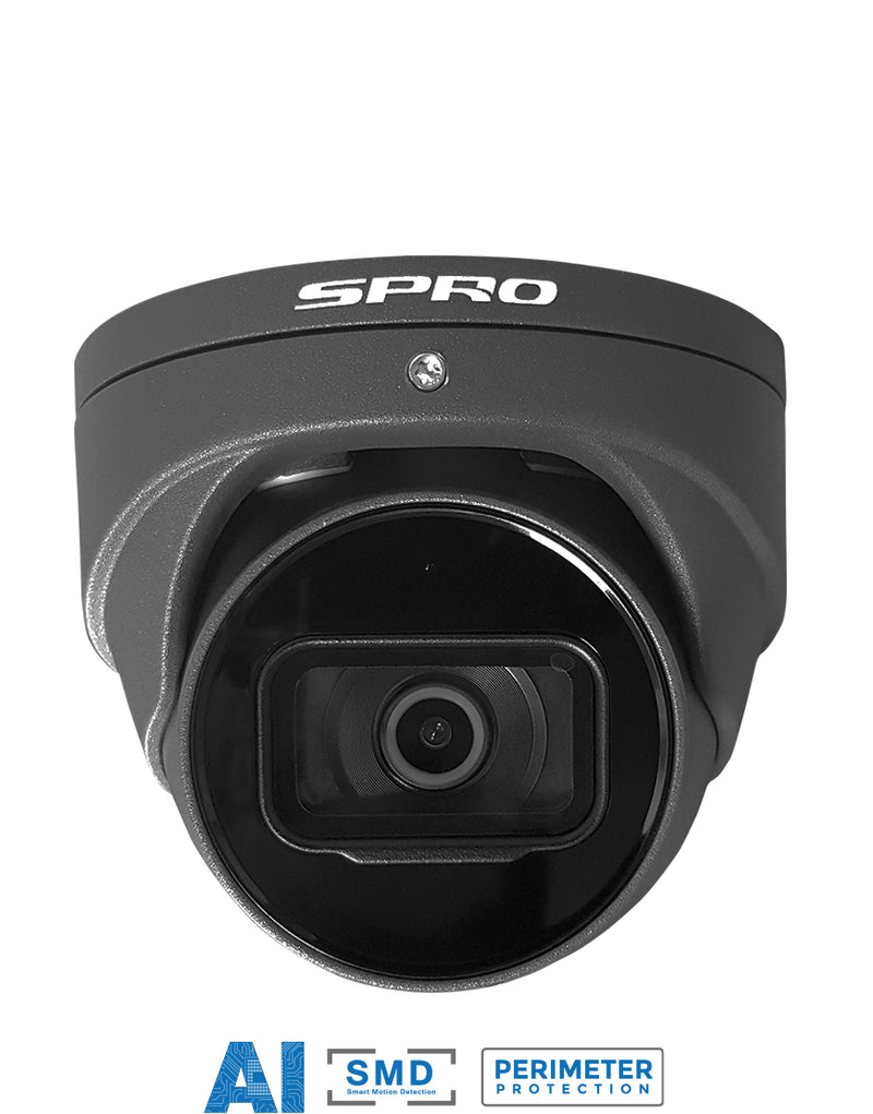 SPRO 5MP IP Fixed Lens Turret with Microphone