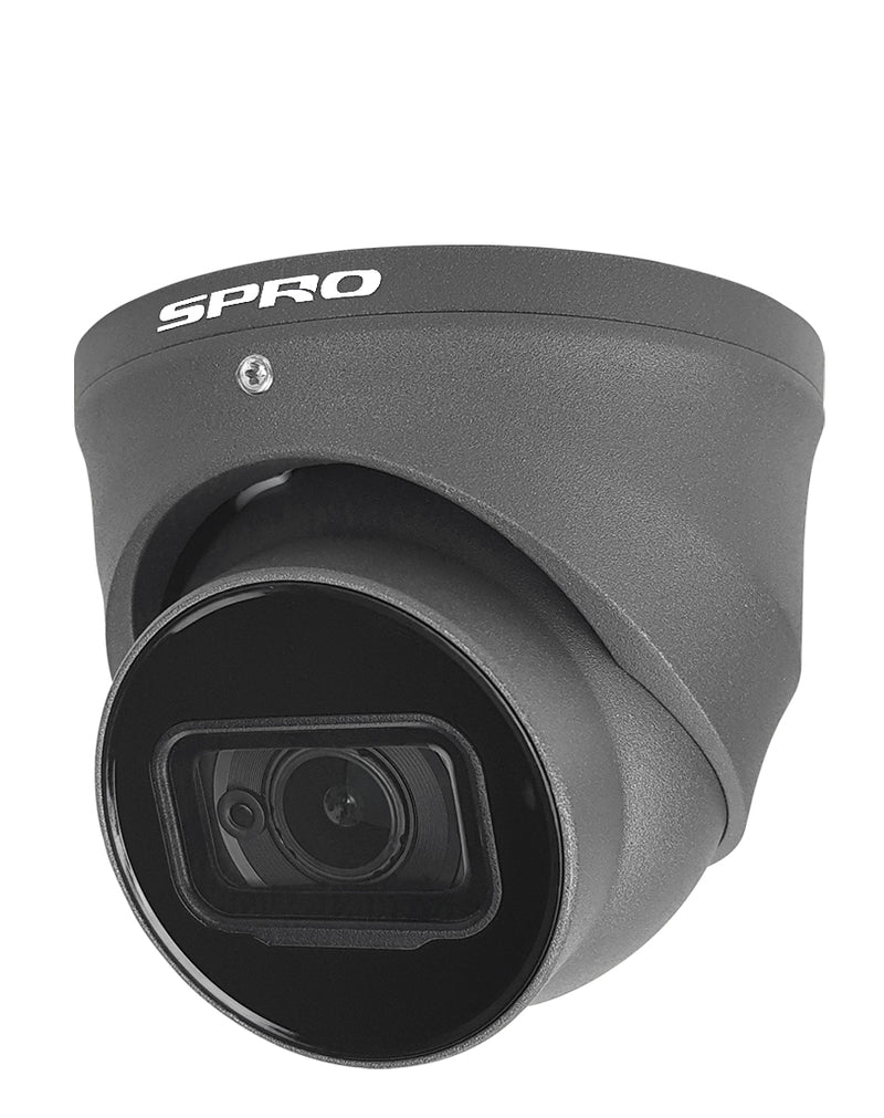 SPRO 8MP IP Fixed Lens Turret with Microphone