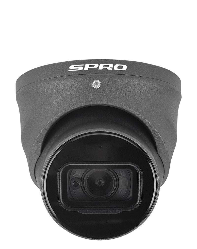 SPRO 8MP IP Fixed Lens Turret with Microphone