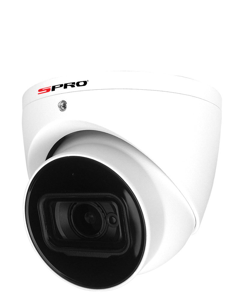 SPRO 8MP IP Fixed Lens Turret with Microphone