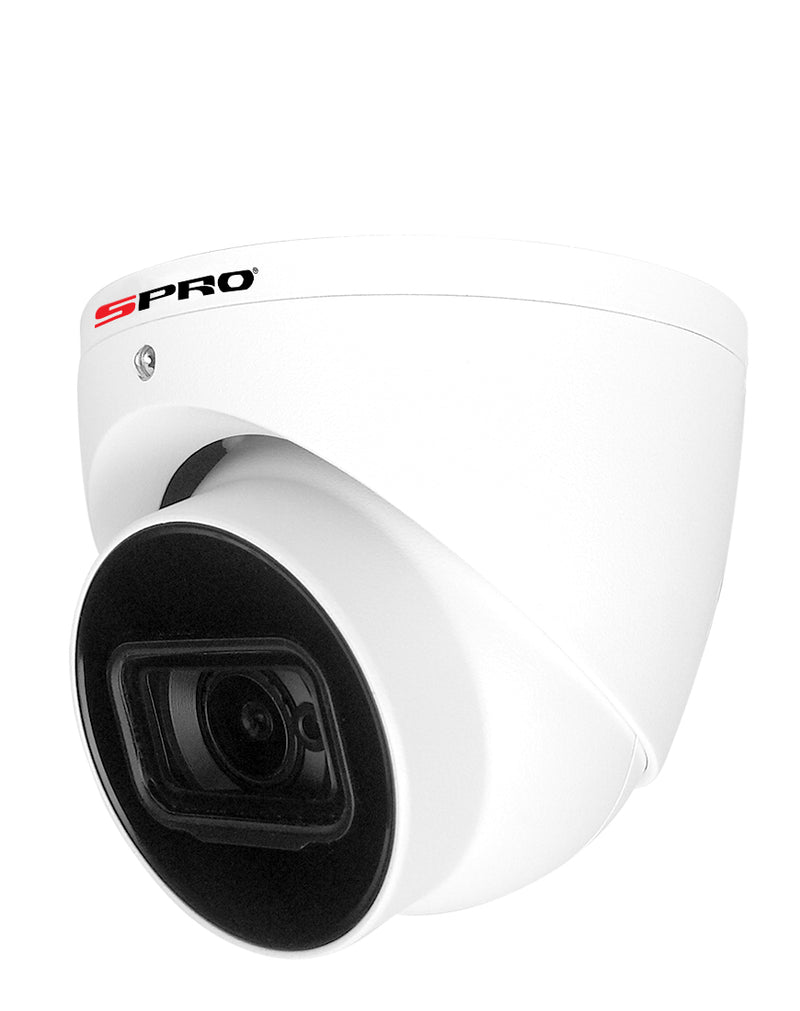 SPRO 8MP IP Fixed Lens Turret with Microphone