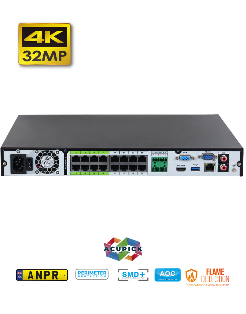 SPRO 16 CHANNEL 4K IP NVR