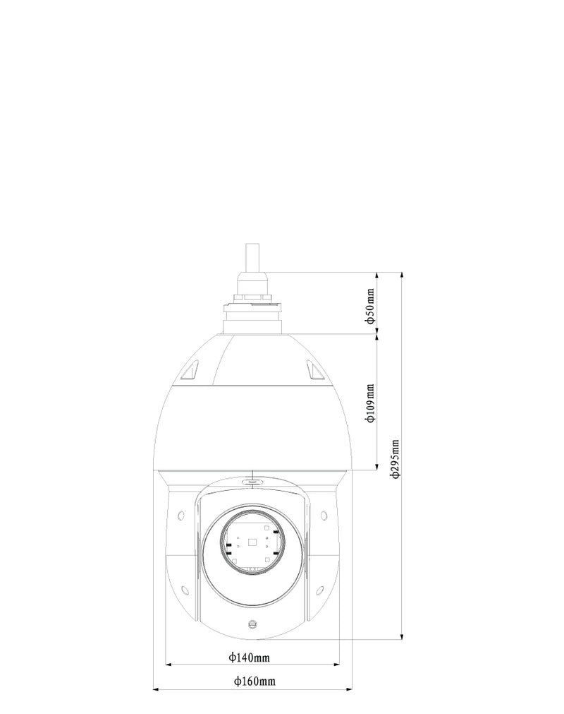 SPRO 4MP IP PTZ with 25x Zoom