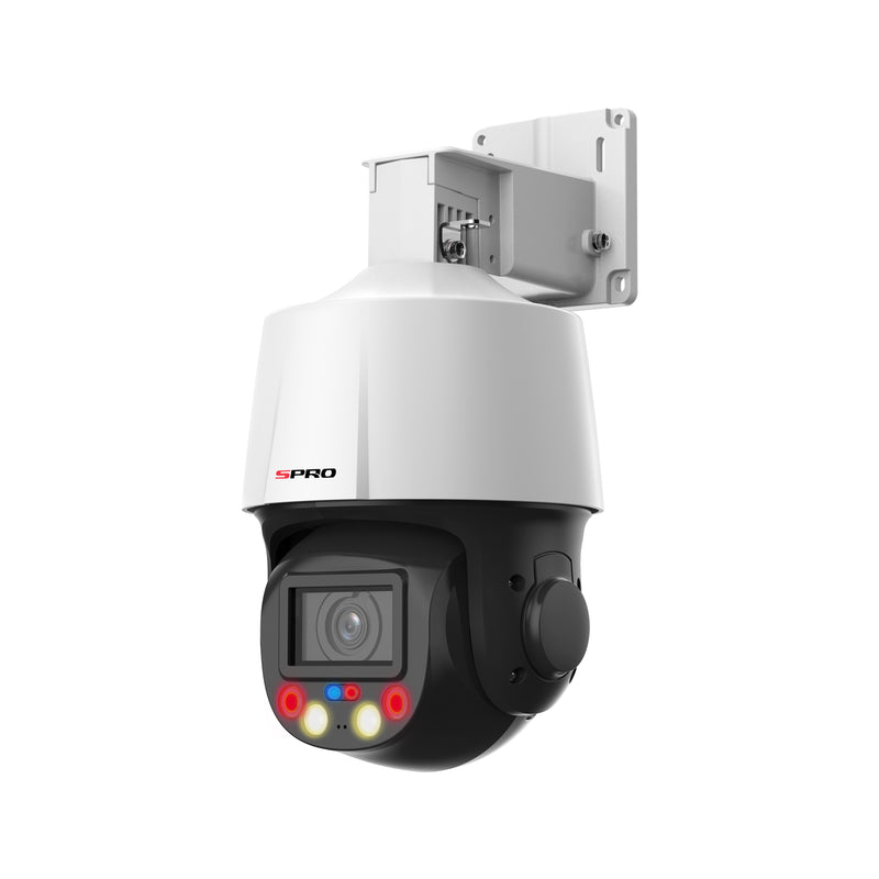 SPRO 4MP IP PTZ with 5x Zoom with Active Deterrence 2.0