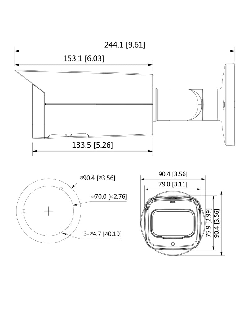 SPRO 8MP IP Motorised Lens Bullet