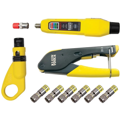 Klein Tools Coax Cable Installation & Test Kit