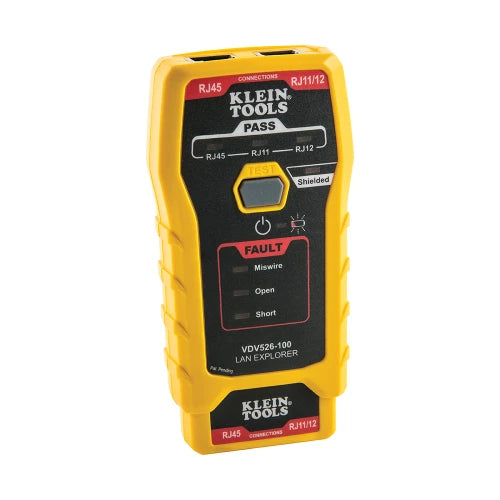 Klein Tools Network Cable Tester, LAN Explorer® Data Cable Tester with Remote