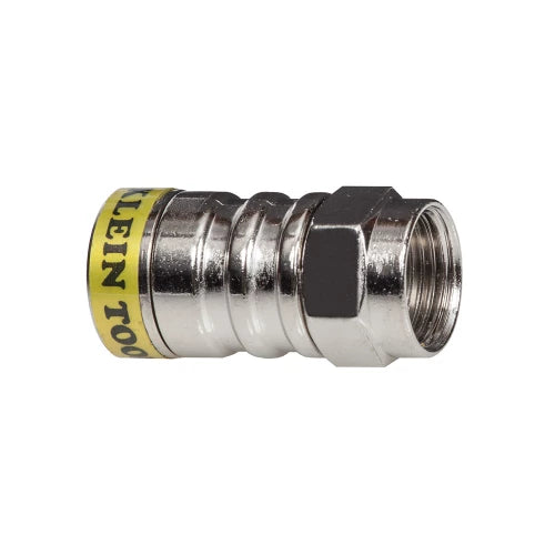 Klein Tools Push-On F Connectors RG6/6Q (Pack of 10)