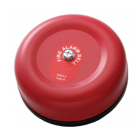 24V Red Polarised Fire Bell