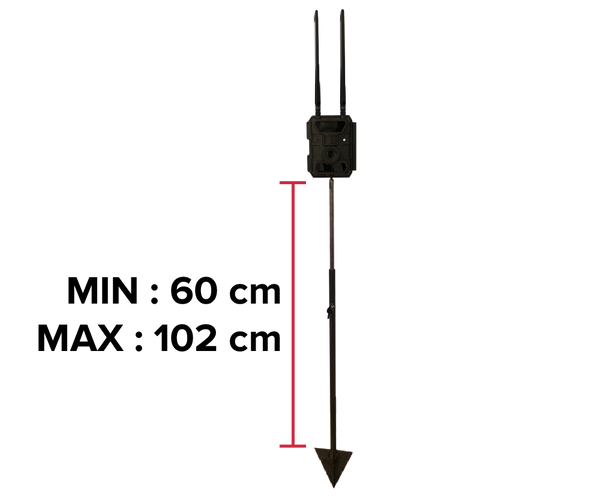 Stake for 4G security camera