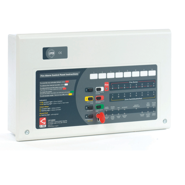 CFP Standard 2 Zone Conventional Fire Alarm Panel