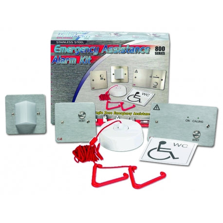 Stainless Steel Emergency Assistance Alarm Kit