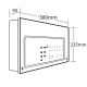 XFP 1 Loop 16 Zone Addressable Fire Panel (C-TEC CAST protocol)