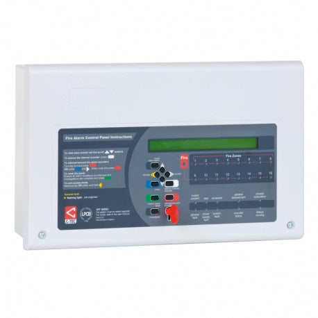 XFP 1 Loop 16 Zone Addressable Fire Panel (C-TEC CAST protocol)