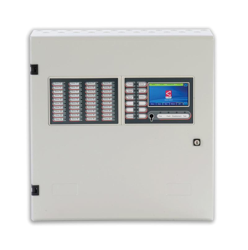 ZFP Touchscreen Controlled Addressable Fire Panel (Standard Cabinet)